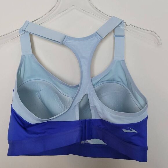 Brooks Dare Racerback Run Bra 40DD Blue - Picture 2 of 3